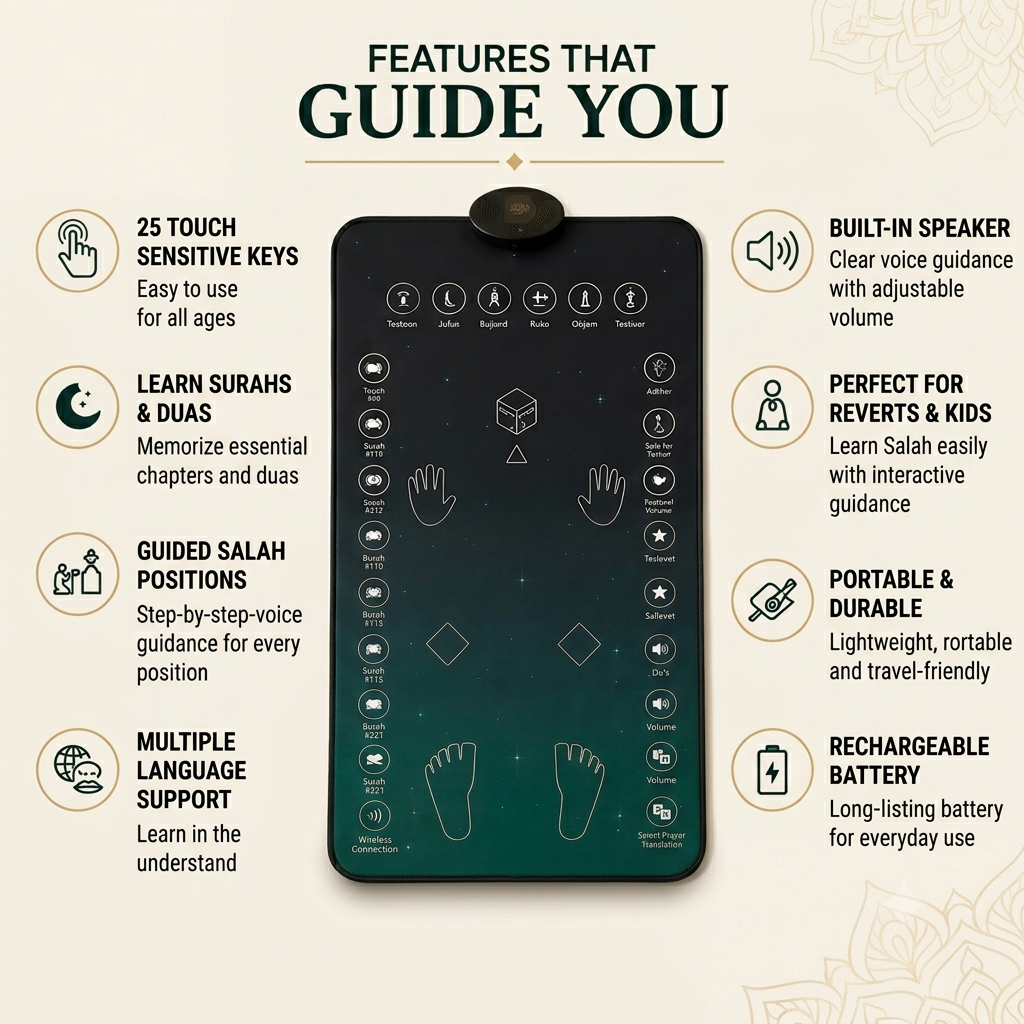 Smart Interactive Prayer Mat