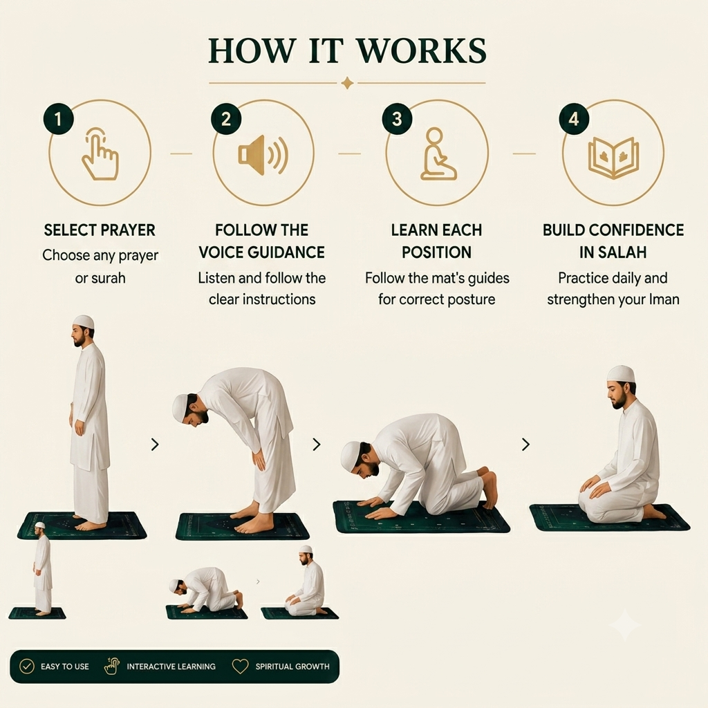 Smart Interactive Prayer Mat